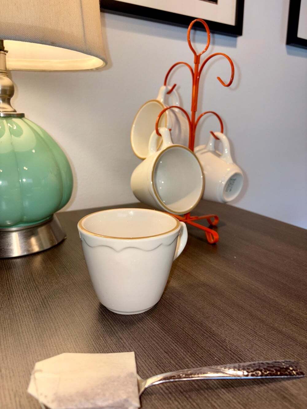 Vintage MCM Syracuse China Stoneware Mugs – Set of 4